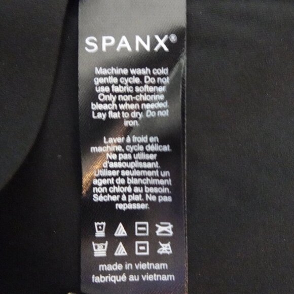 Spanx Shapewear Leggings Size 2X Highwaist Every Wear 7/8 Very Black 5025R - Picture 9 of 10